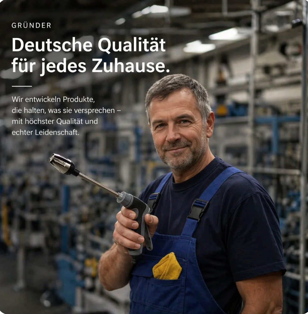 Ökomarkt Power Jet™ Hochdruckdüse für jeden Gartenschlauch