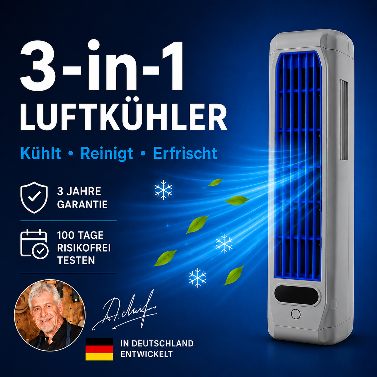 Cooling Ace - Kühle Luft in Minuten