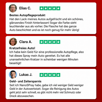 Kratzer entfernen mit NanoSpray™ — ohne Werkstatt, ohne 480 €