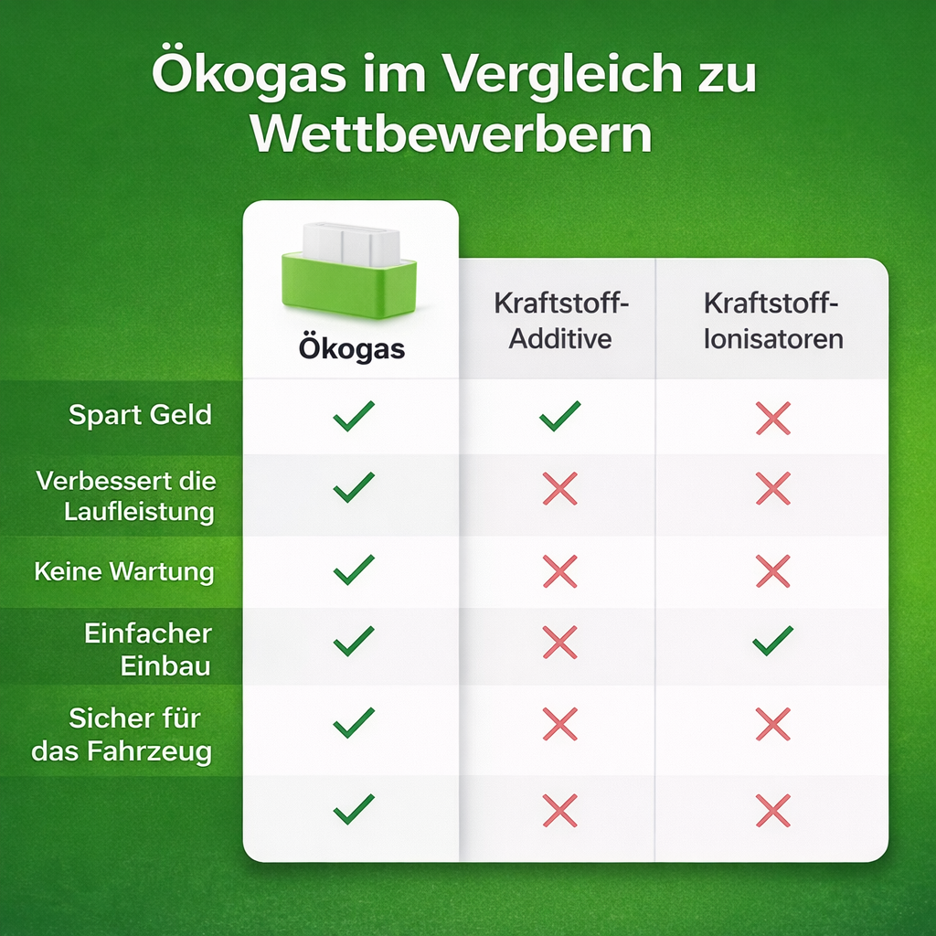 Halbieren Sie Ihre Tankkosten mit ÖkoGas™ - V2